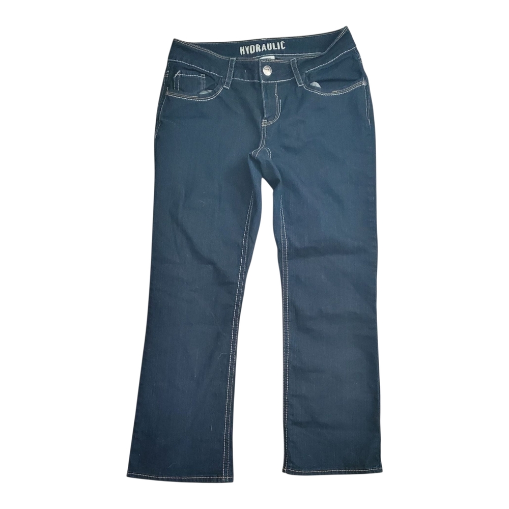 Hydraulic Women's Navy Boot Cut Jeans